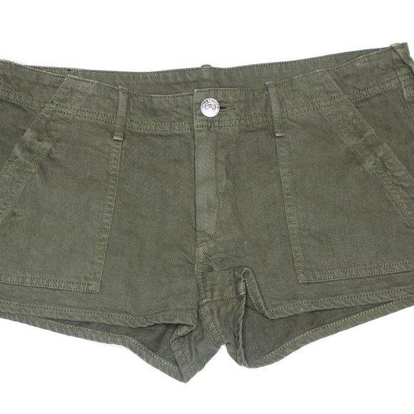 True Religion Zoe Military Shorts - Picture 1 of 7